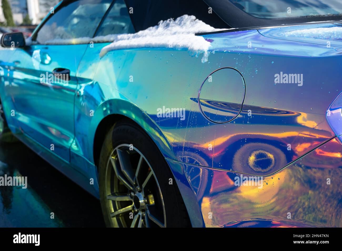 Vinyl wrap hi-res stock photography and images - Alamy