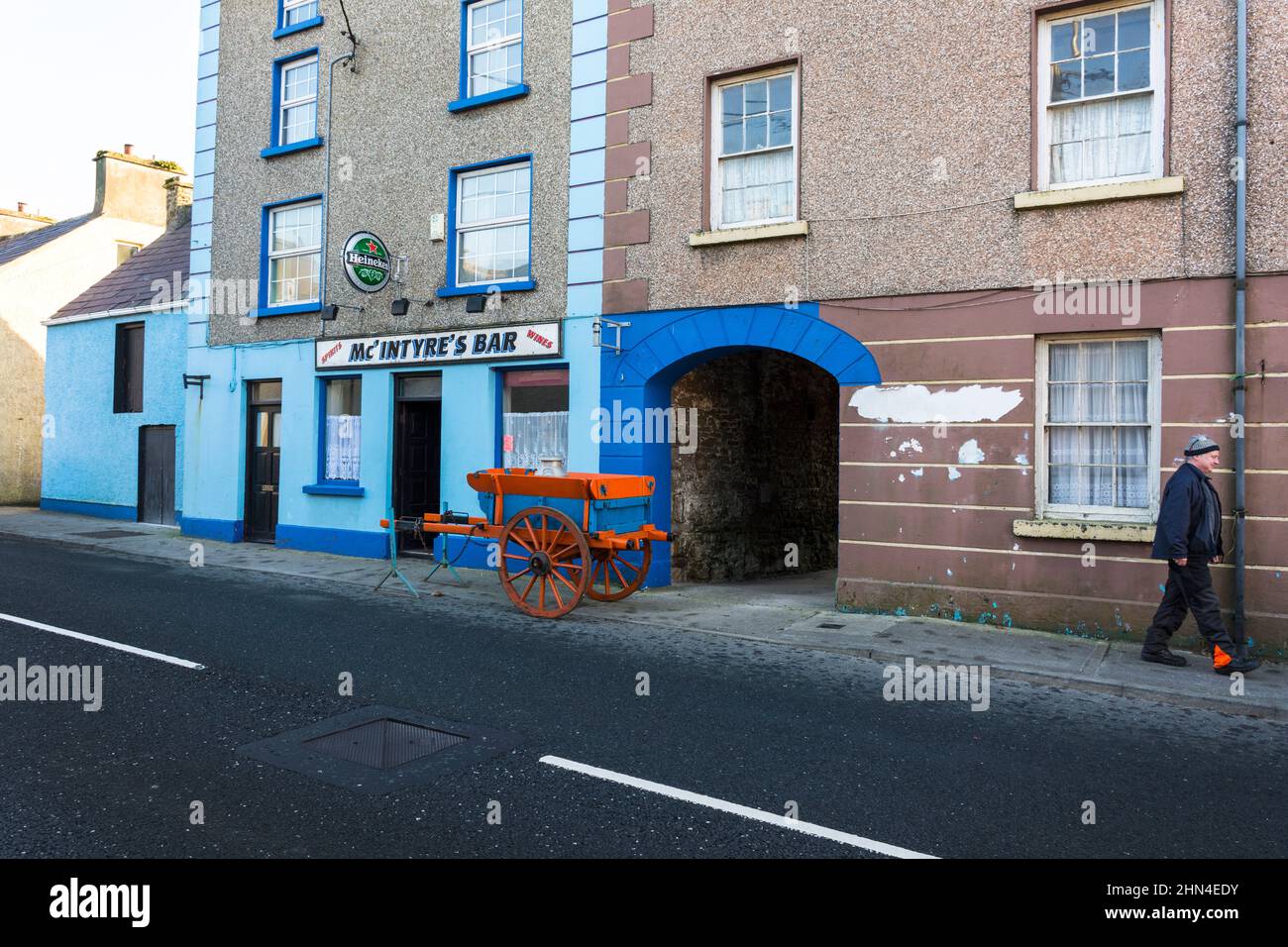 Mc Intyre's Bar, Dunkineely, County Donegal, Ireland Stock Photo