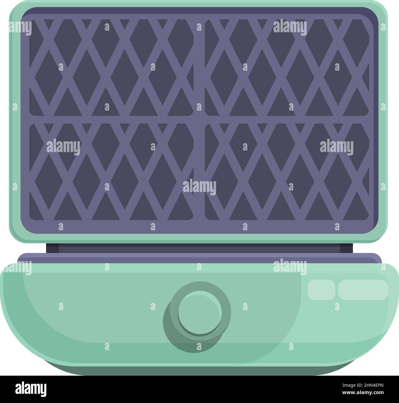 Pancake maker icon cartoon vector. Iron cooker. Electric grill Stock