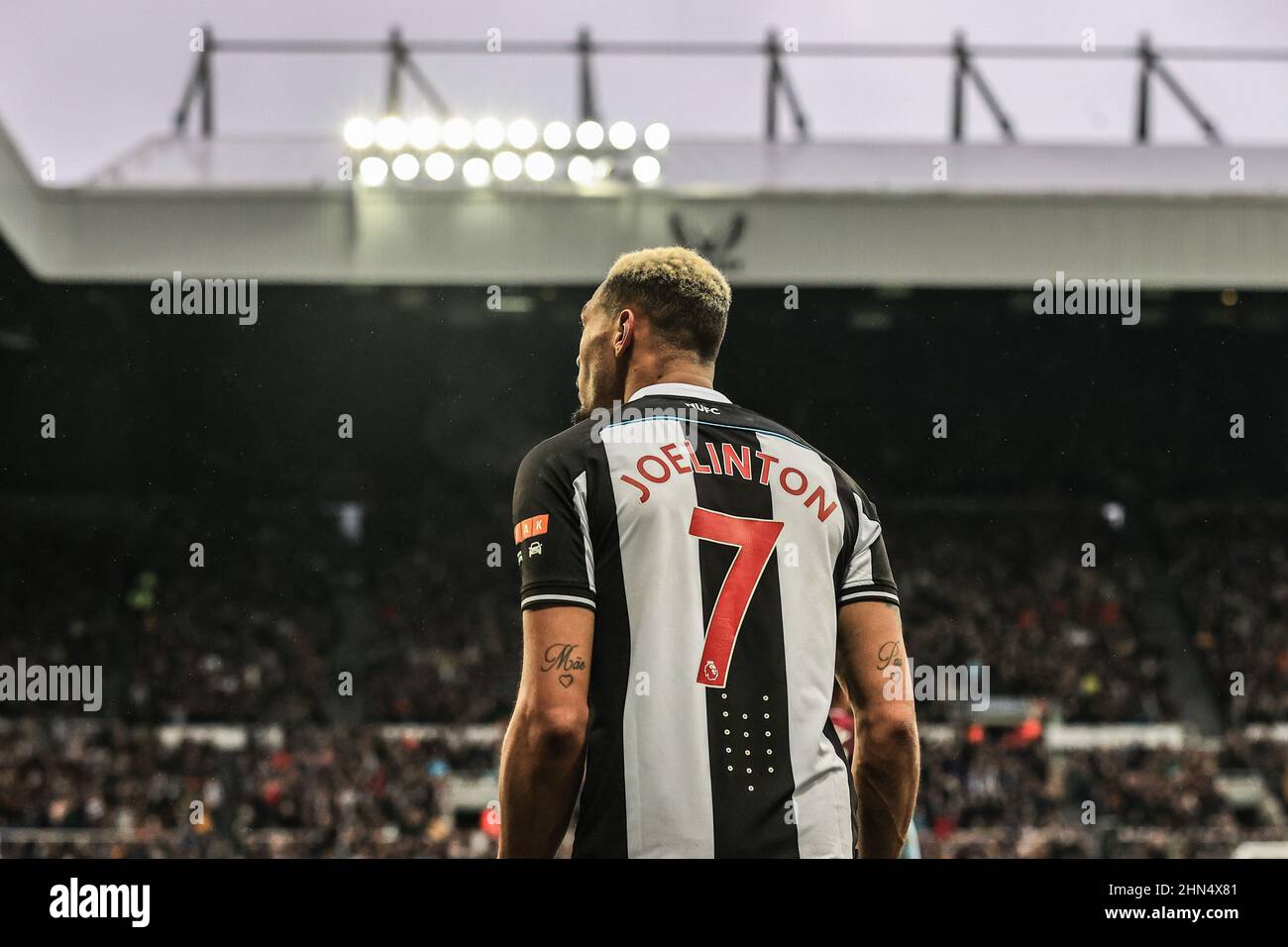 Joelinton #7 of Newcastle United during the game Stock Photo - Alamy