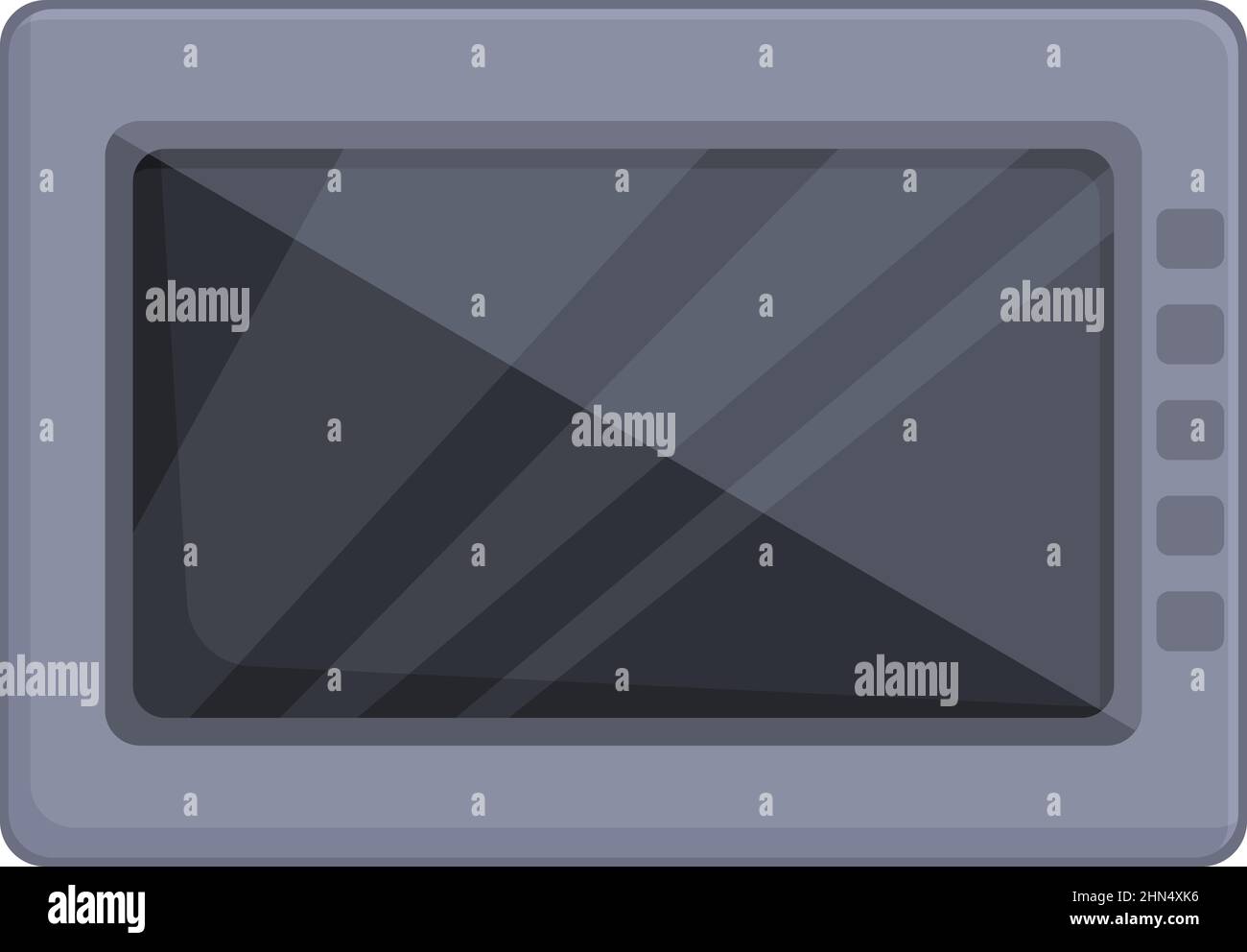 Intercom display icon cartoon vector. Video system. Phone security ...