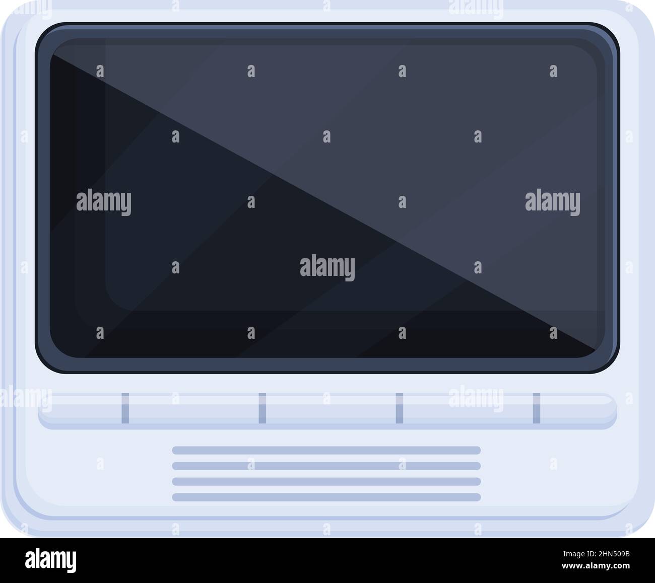 Intercom camera icon cartoon vector. Video door. Phone system Stock Vector