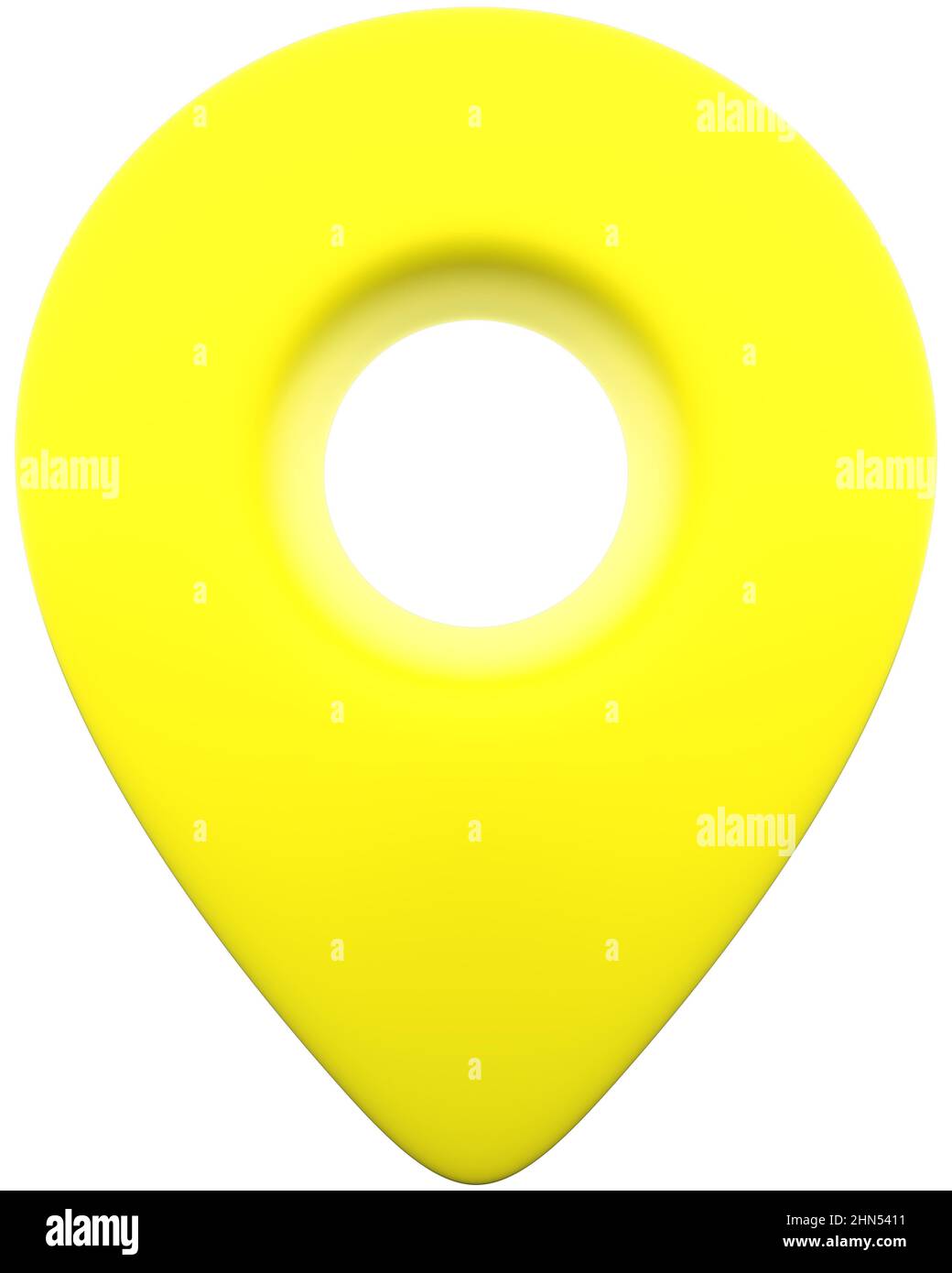 Pin Isolated 3d Rendering Stock Photo Alamy