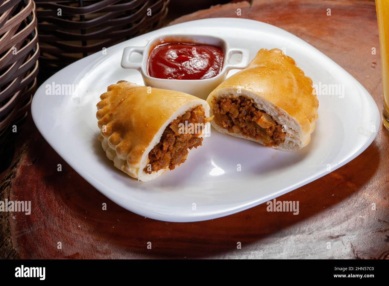 Empanada with tomato sauce hires stock photography and images Alamy