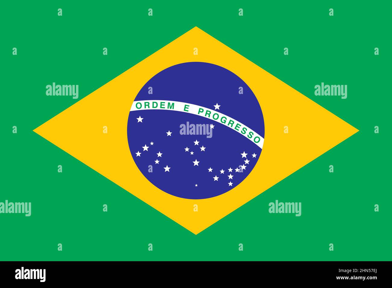 Official National Brazil flag background Stock Vector Image & Art Alamy