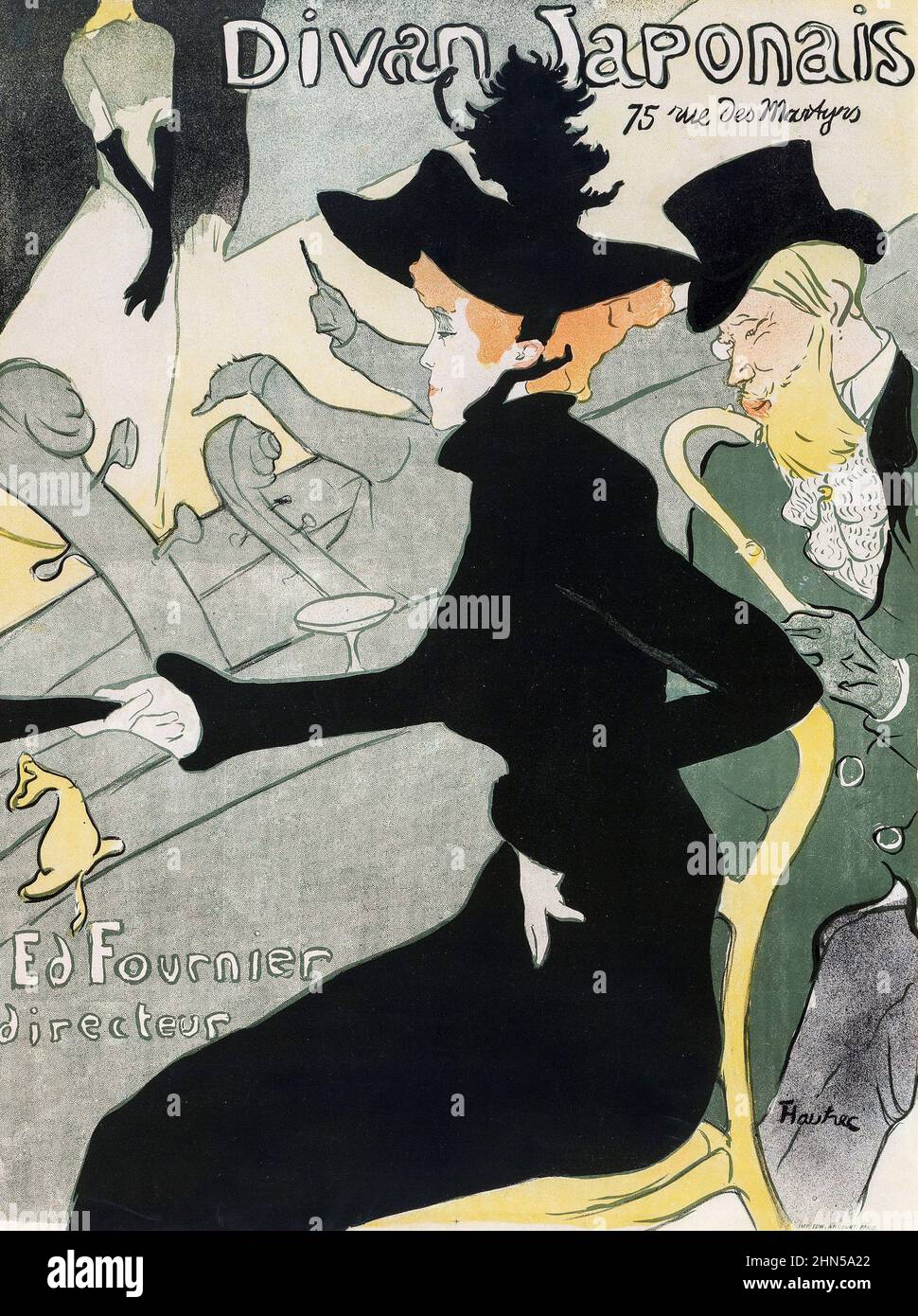 ロートレック Divan Japonais トゥールーズ＝ロートレックDivan