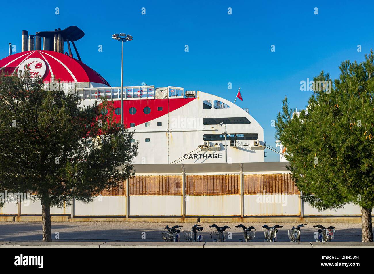 Port de La Joliette Marseille France Stock Photo Alamy