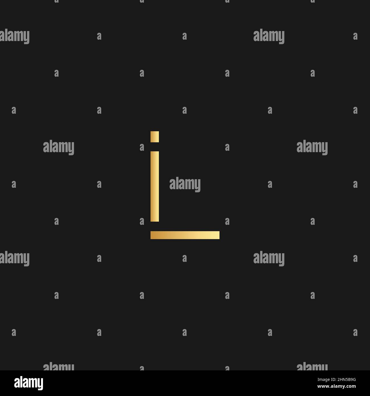 Abstract premium linear letter L logo icon design modern minimal style ...