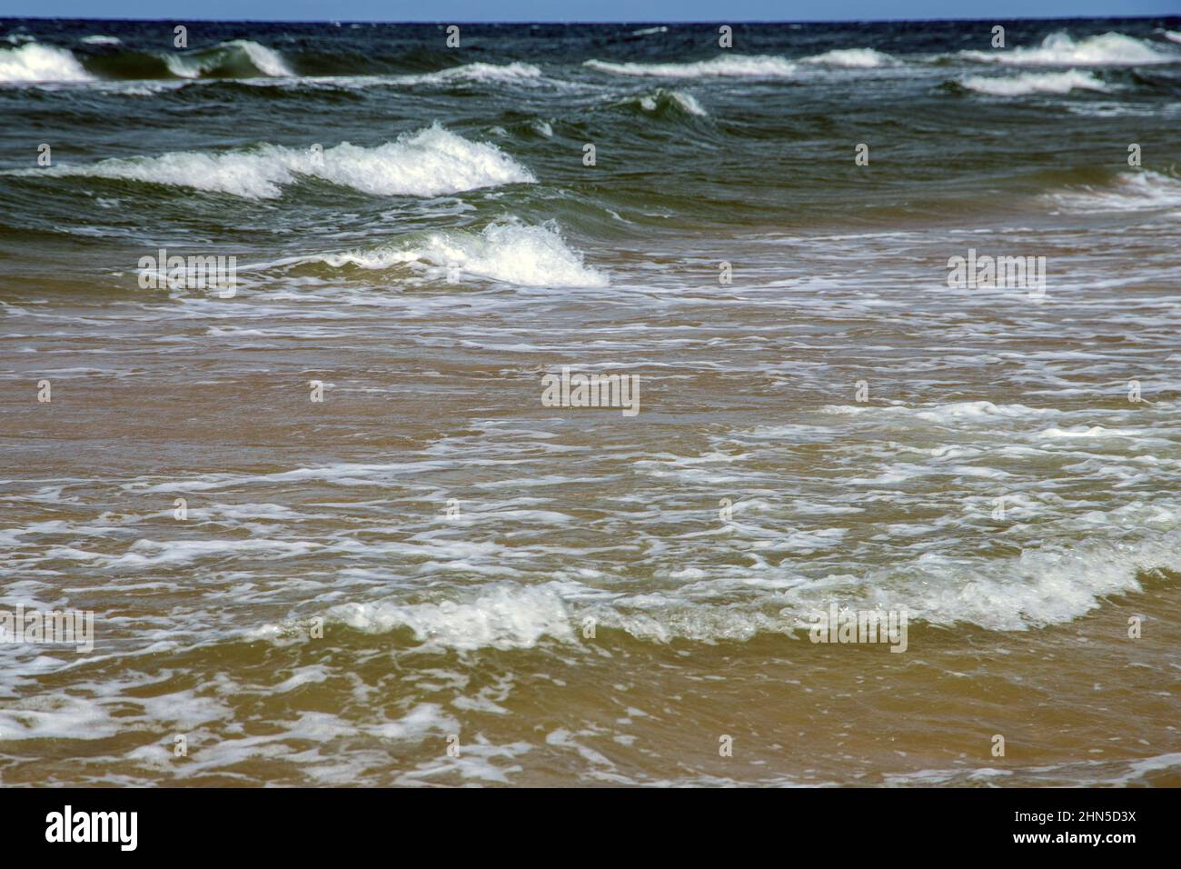 Close up beach waves motion hi-res stock photography and images - Alamy
