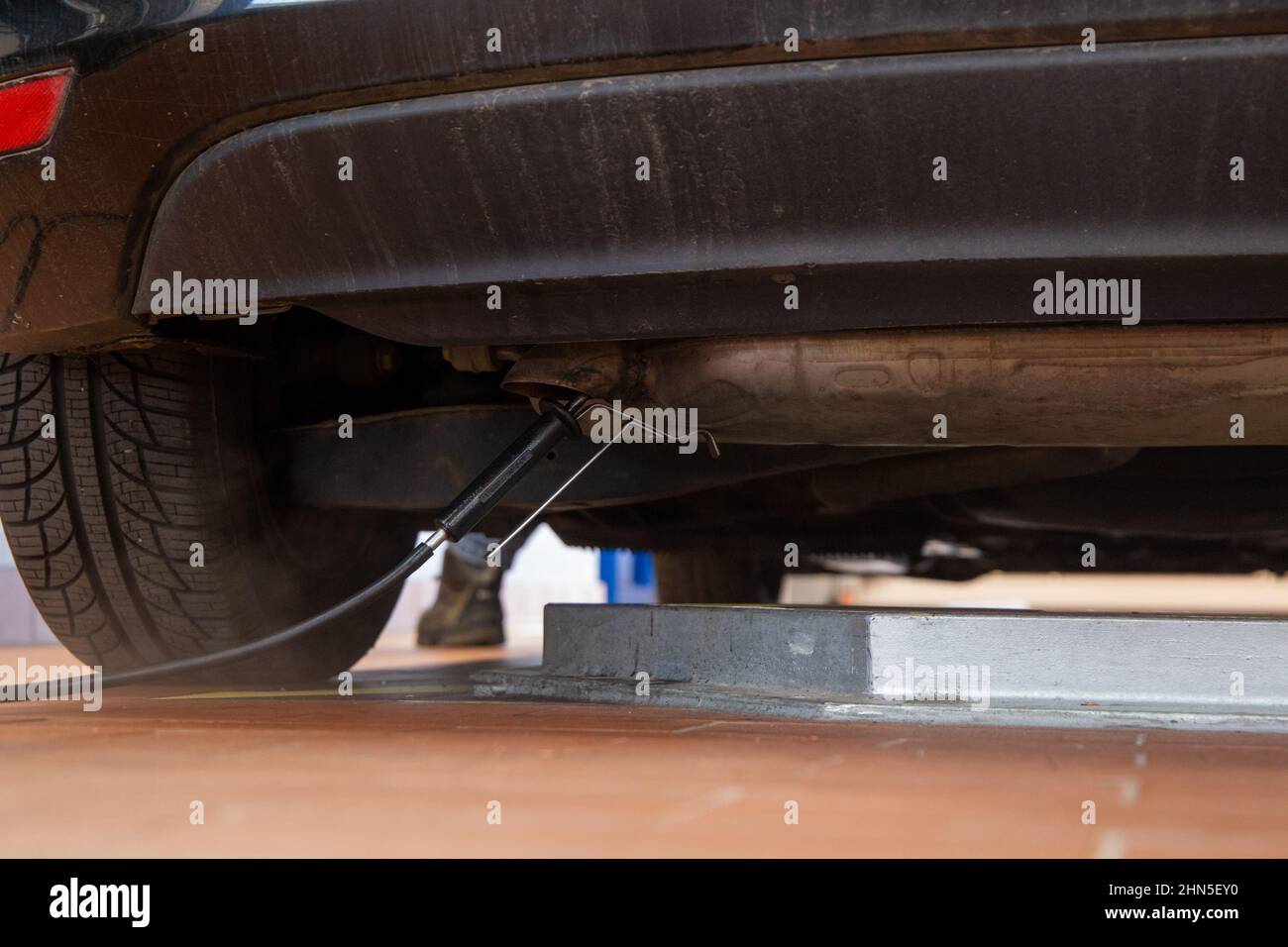 Close up air traffic control hi res - Vehicle Emission Control Close Up 2HN5EY0