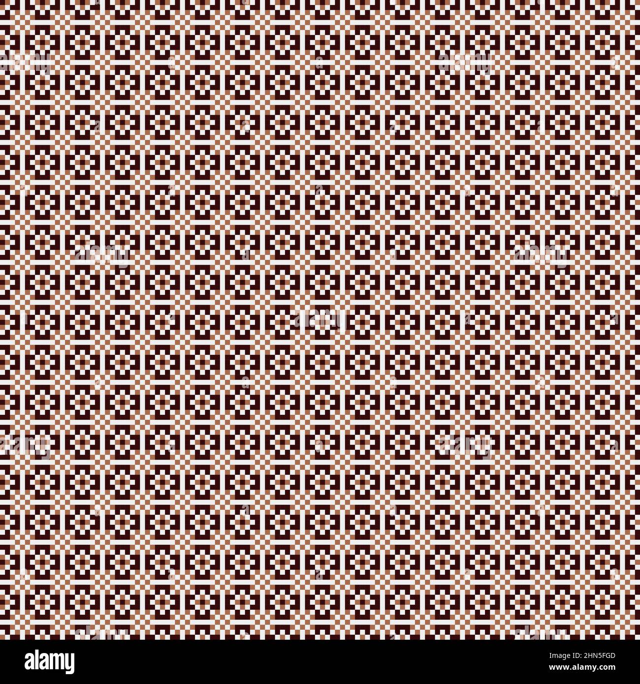 Abstract Cross-Pattern Dotted generative computational art illustration ...