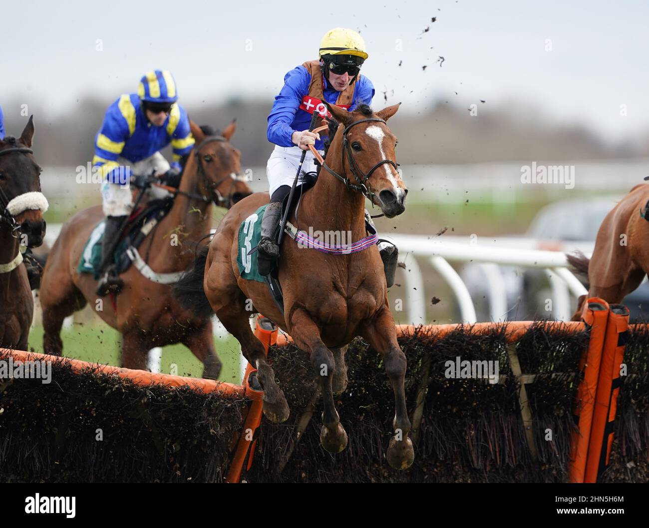 Guidedbythescience ridden by jockey Tom Midgley during the Meetings
