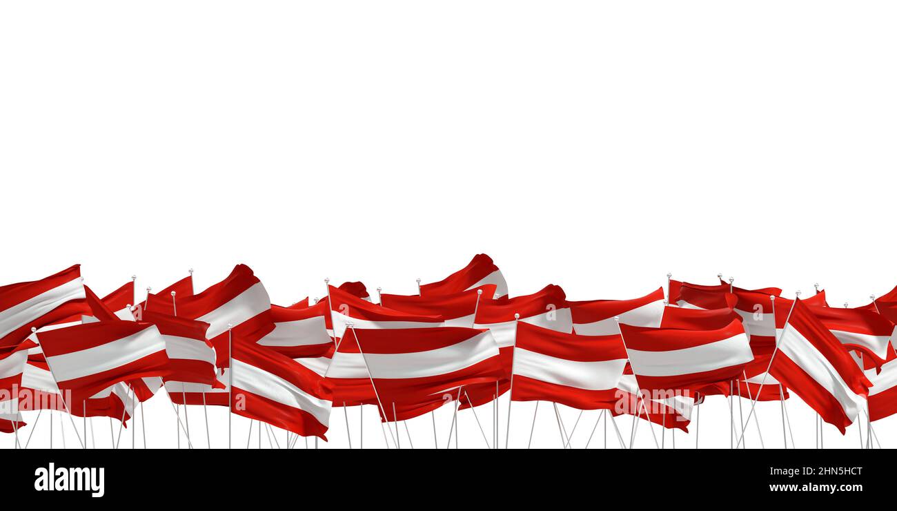 Austrian flags hi-res stock photography and images - Alamy