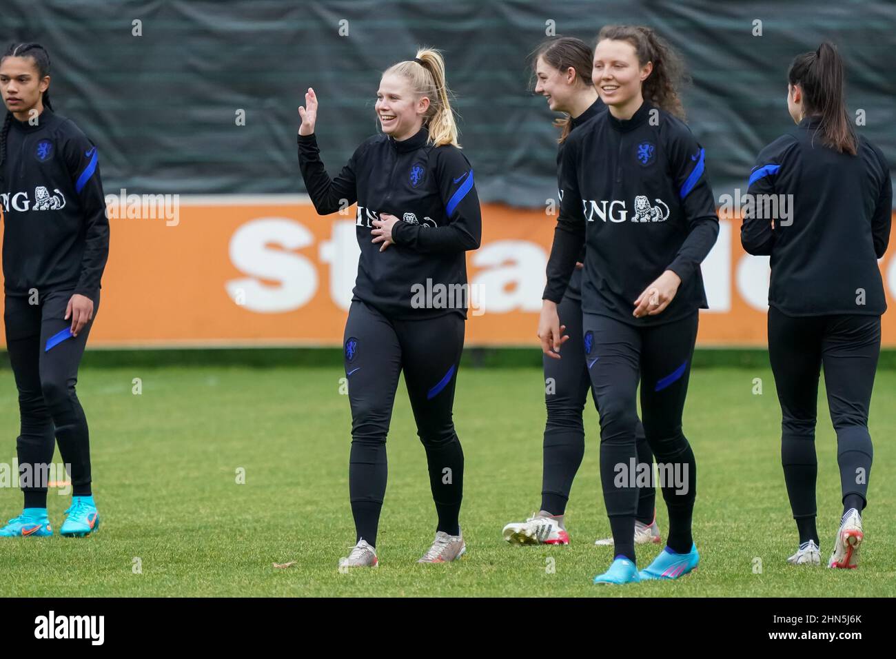 ZEIST, NETHERLANDS - FEBRUARY 14: Kika van Es of the Netherlands during ...