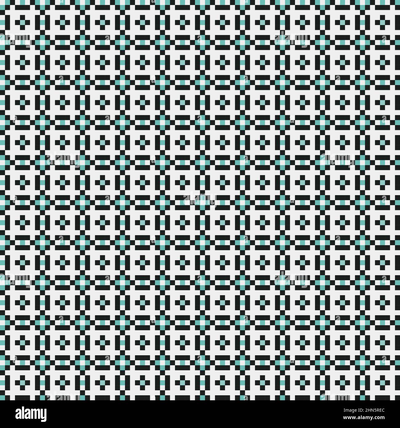 Abstract Cross-Pattern Dotted generative computational art illustration ...