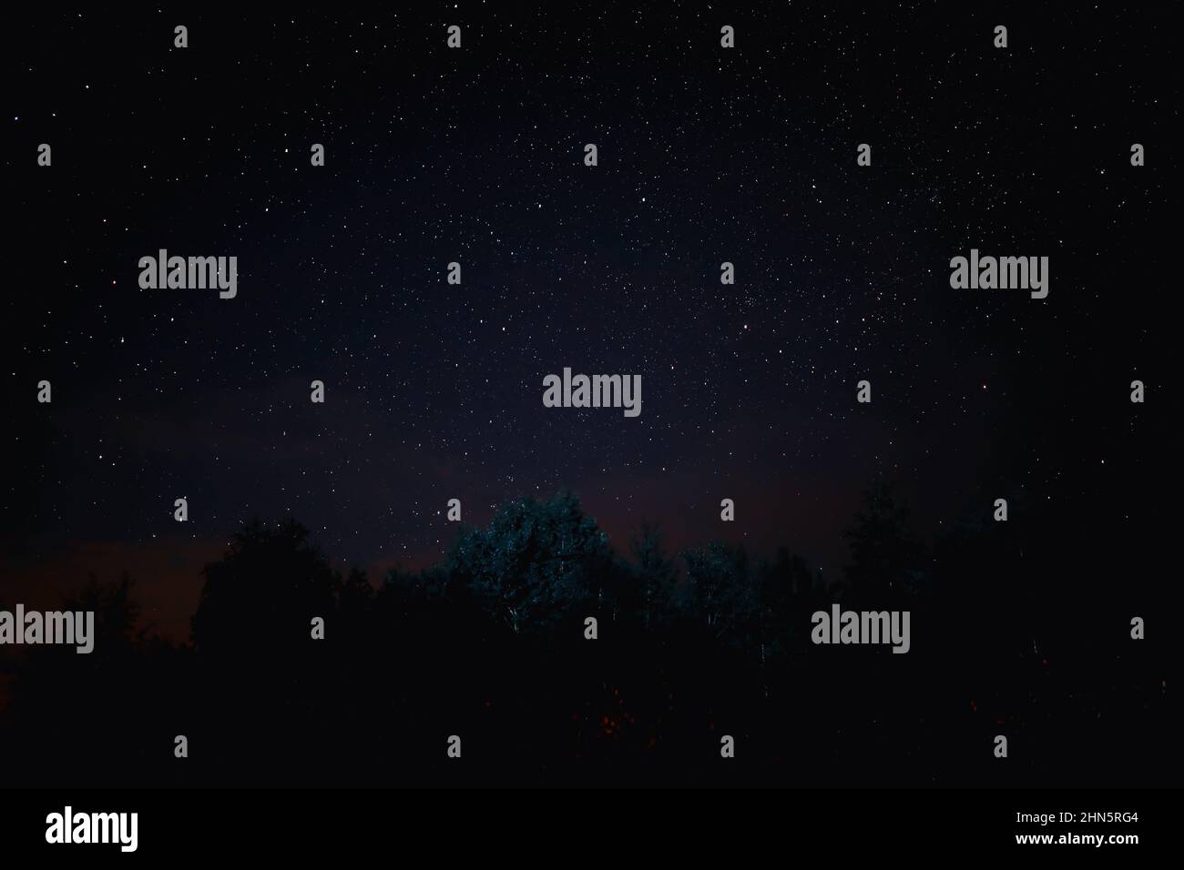 Night sky. Stars and galaxies in the sky dusk Stock Photo - Alamy