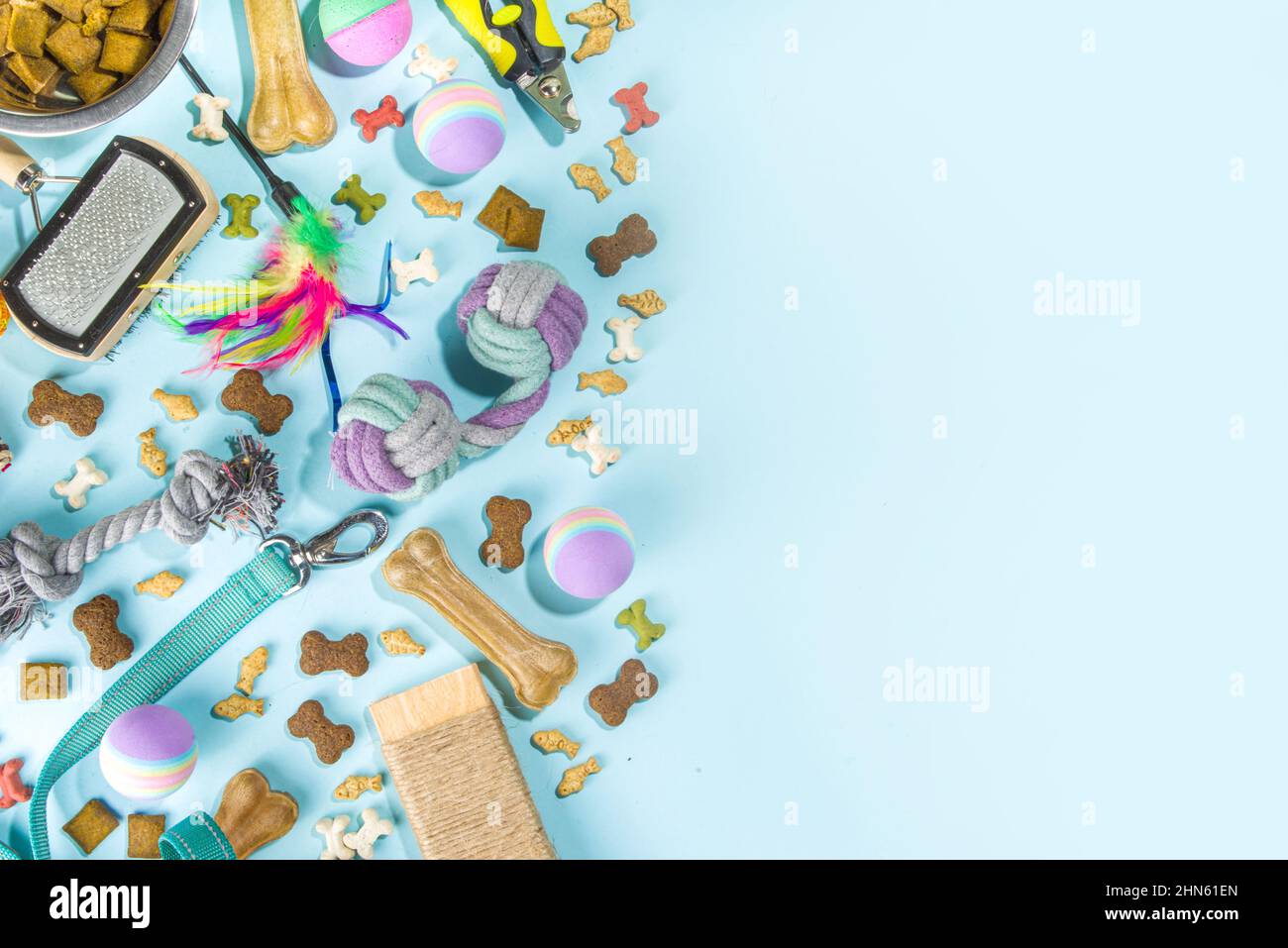 Pet food and accessories, various cat, dog, domestic animals food, toys