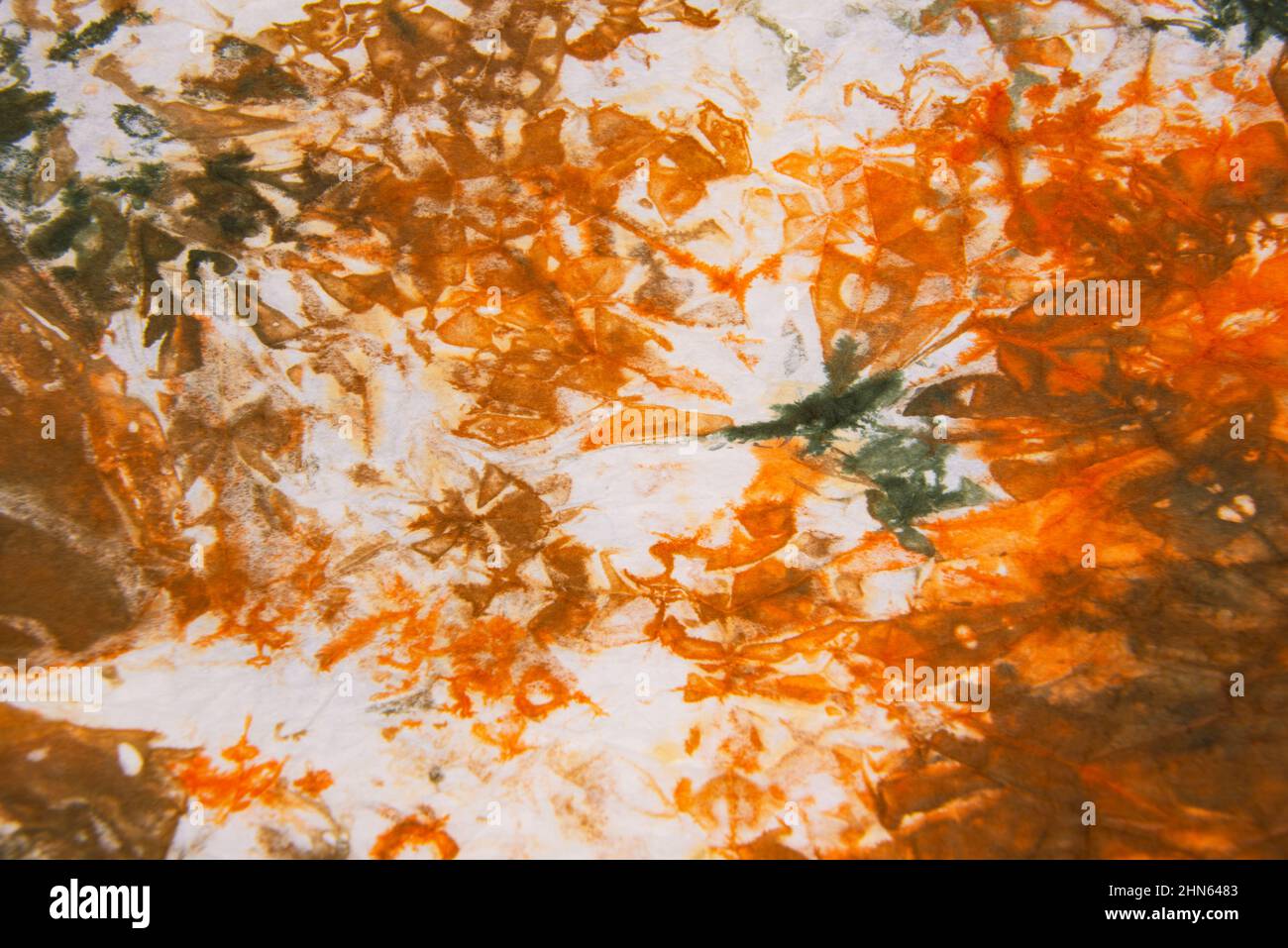 Abstract multicolored spot watercolor texture background Stock Photo