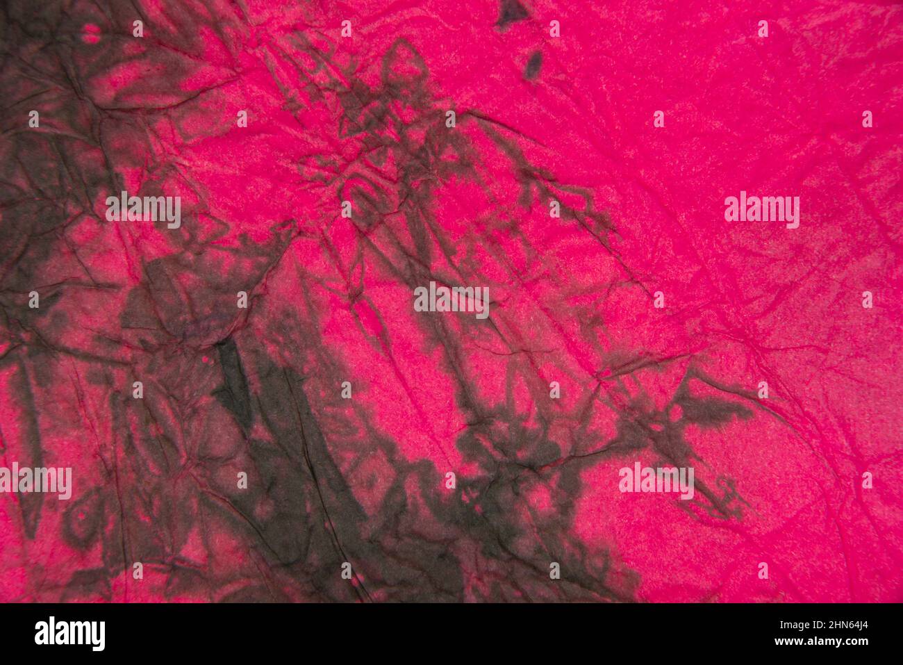 Red multicolore crumpled paper decorative background texture Stock Photo