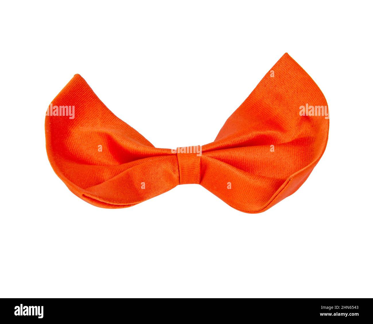 Bow tie multicolor elegant isolated on the white background Stock Photo