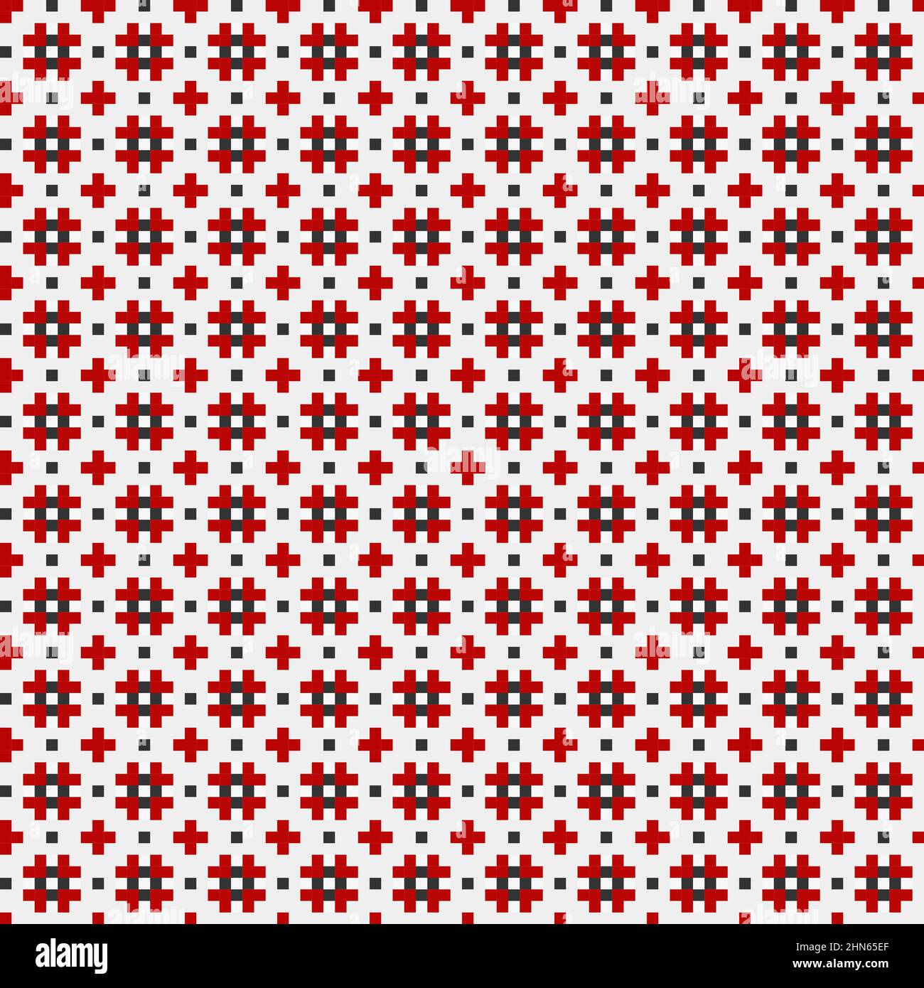 Abstract Cross-Pattern Dotted generative computational art illustration Stock Vector
