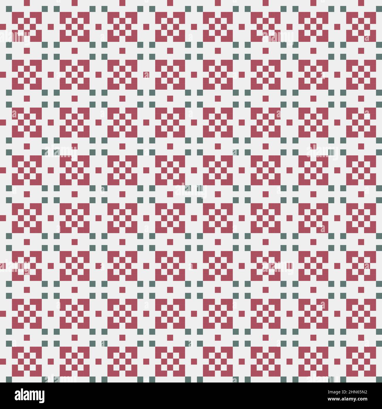 Abstract Cross-Pattern Dotted generative computational art illustration Stock Vector