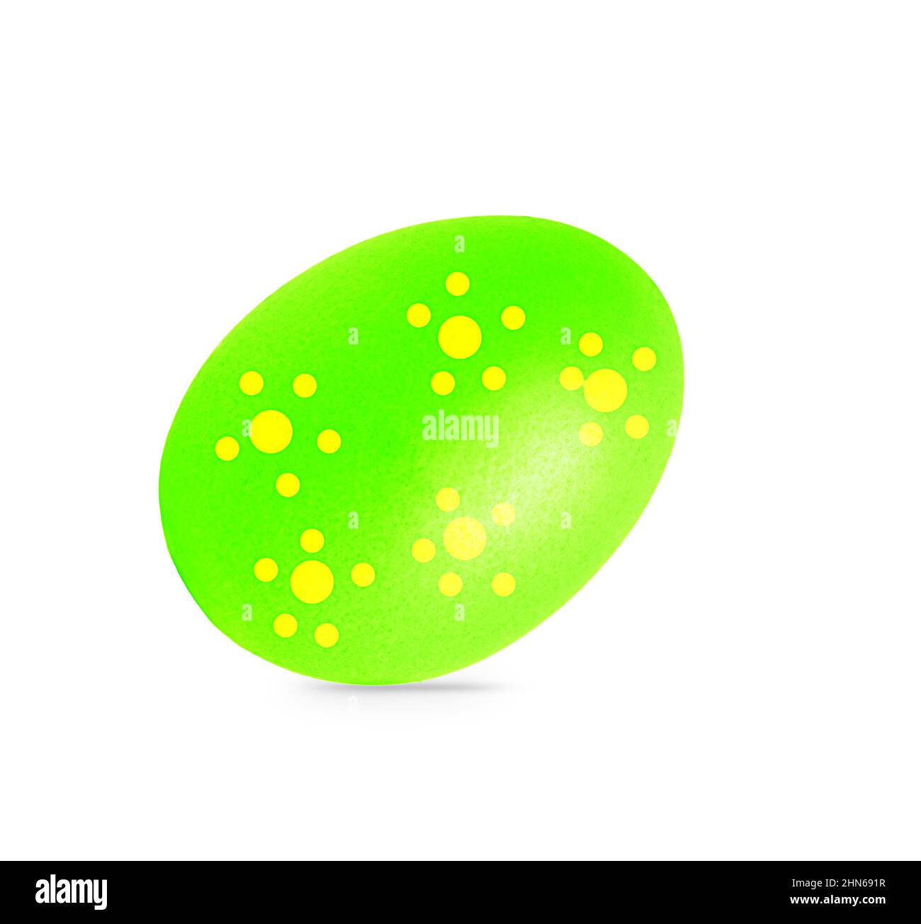 easter egg with shadow isolated on white background Stock Photo - Alamy