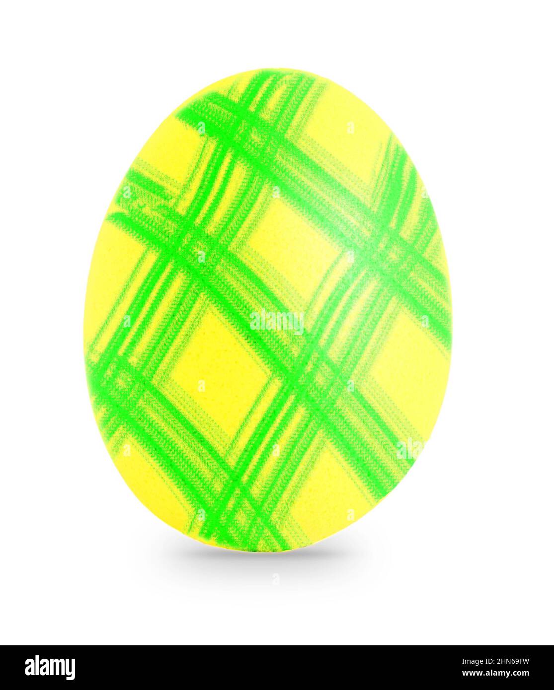 easter egg with shadow isolated on white background Stock Photo - Alamy
