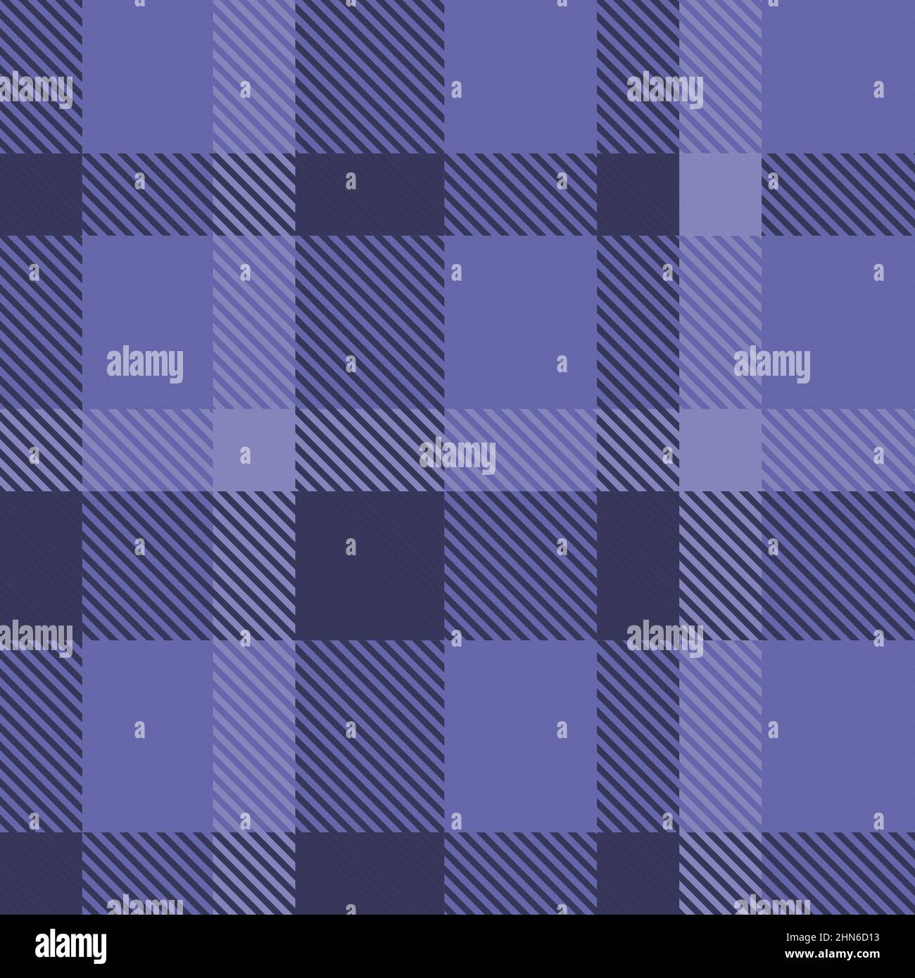 Glen Plaid textured seamless pattern. Checked fabric. Vector Illustration. Stock Vector