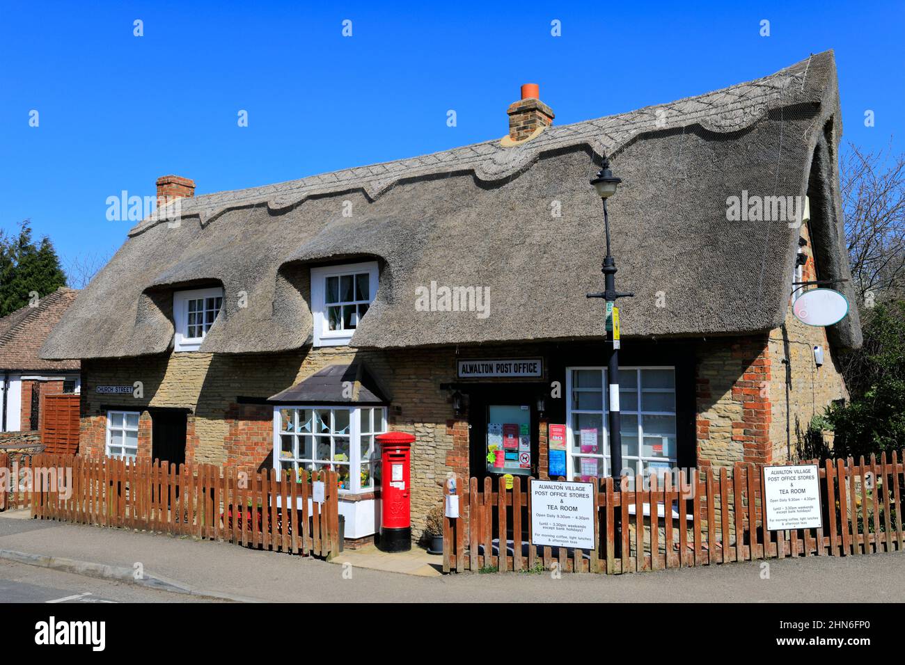 The Post Office in Alwalton village, Peterborough, Cambridgeshire, England, UK Stock Photo Alamy