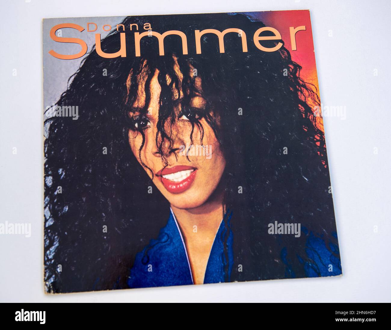 LP cover of the selftitled tenth studio album by Donna Summer, which
