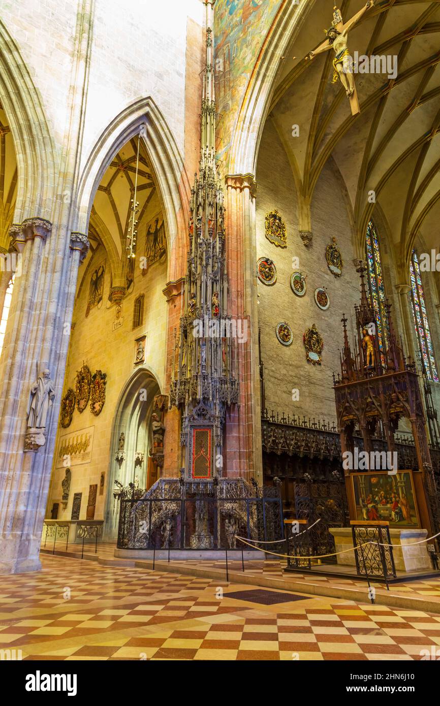 Sacrament House in Ulm Cathedral (Ulm Minster), BadenWürttemberg