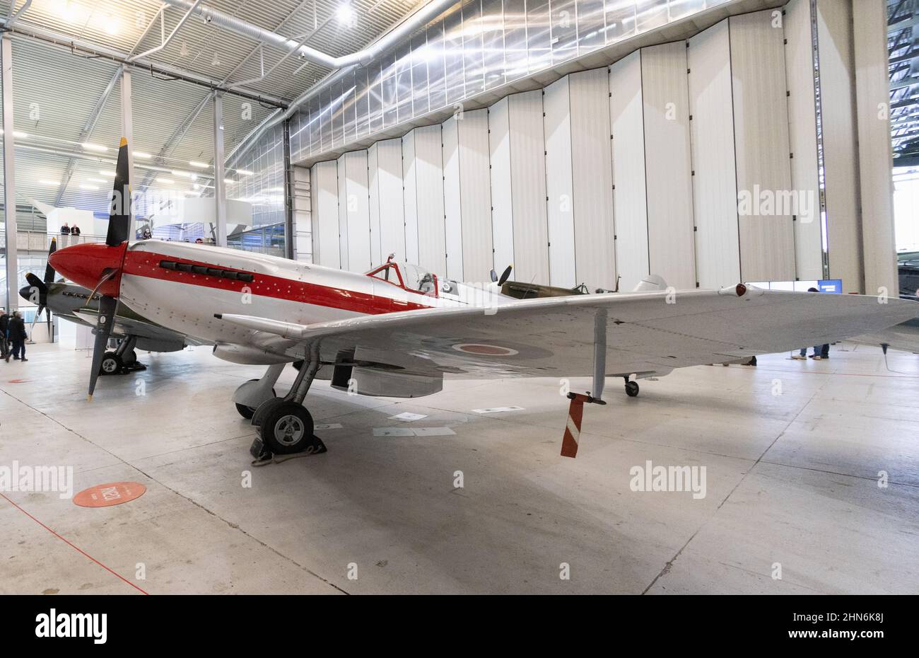 Spitfire Rn201 Supermarine spitfire mk xive hi-res stock photography and images - Alamy