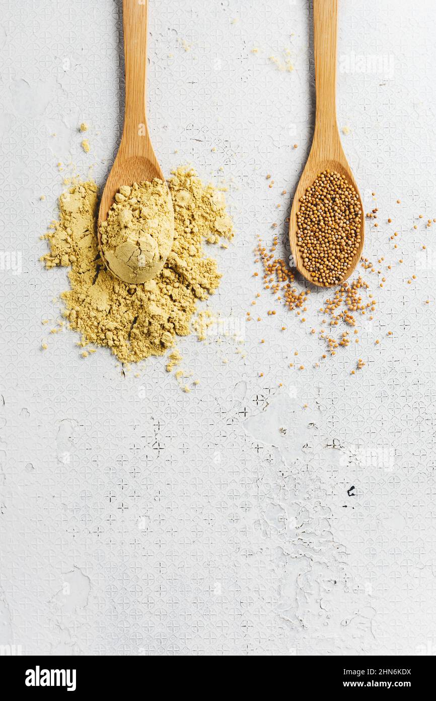 Whole grain mustard seed hi-res stock photography and images - Alamy