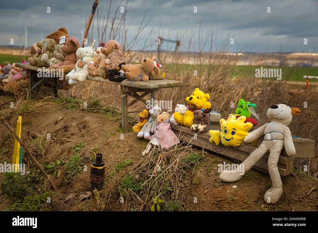 Widerstand in Lützerath Stock Photo