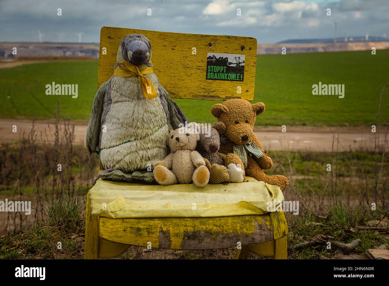 Widerstand in Lützerath Stock Photo