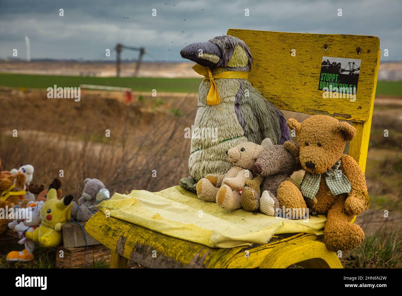 Widerstand in Lützerath Stock Photo