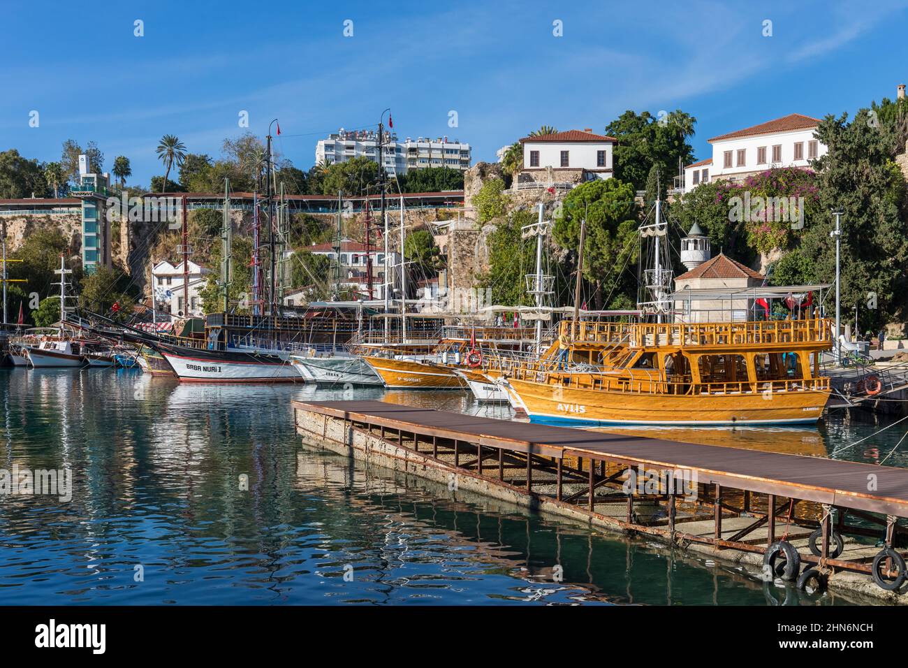 The Old Port of Antalya Antalya, Turkey Stock Photo Alamy