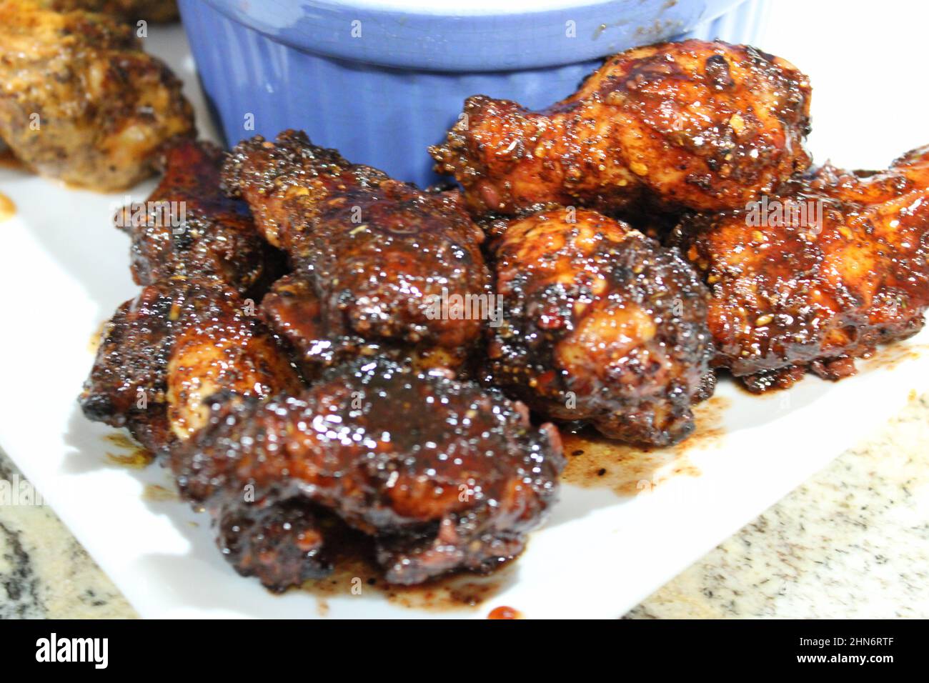 Chicken Wings Stock Photo