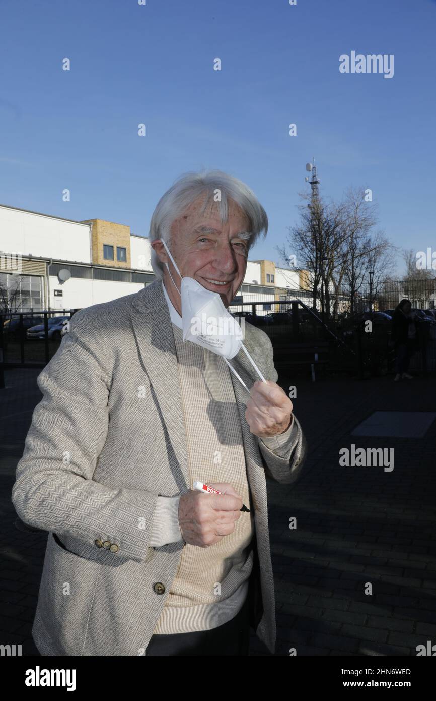 Emil Steinberger bei Klein gegen Groß. Ankunft Adlershof Studios bei