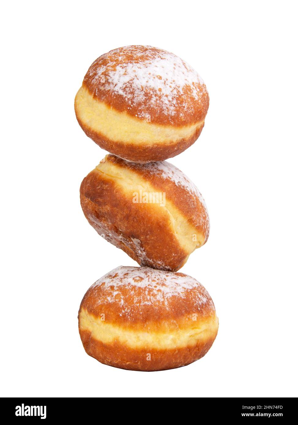 Donuts Y Bollería En Un Estudio Aislado En Blanco Foto de archivo - Imagen  de gordo, colorido: 196599778