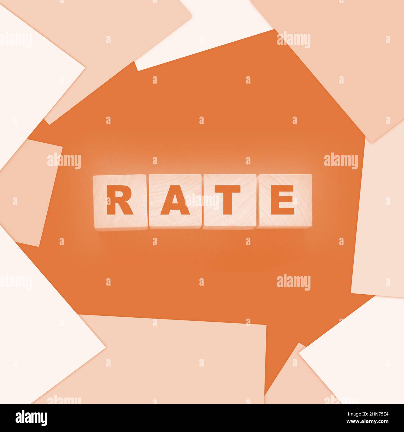 Rate symbol concept word hi-res stock photography and images - Alamy