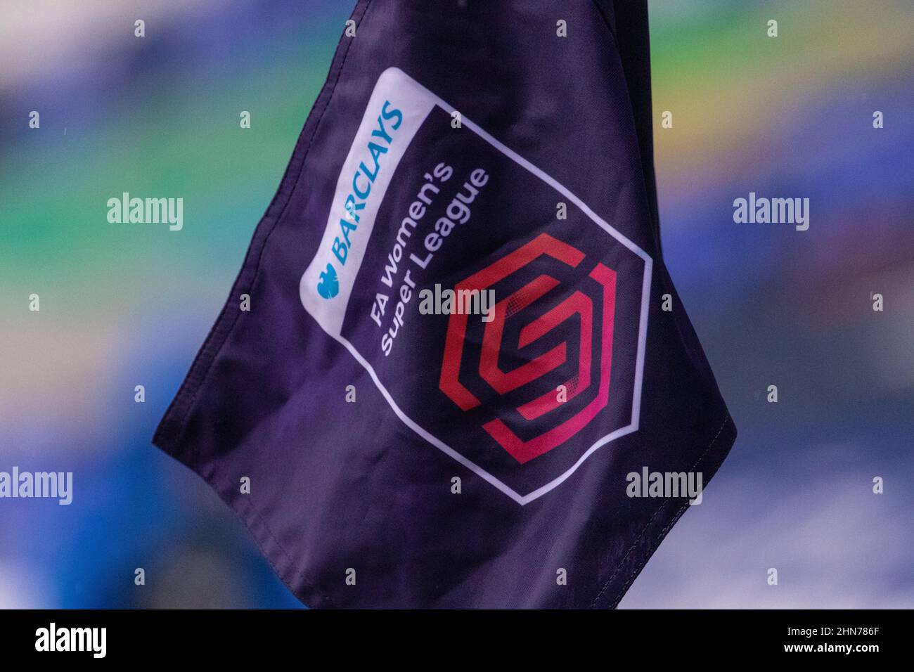 FA Women’s Super League flag Stock Photo