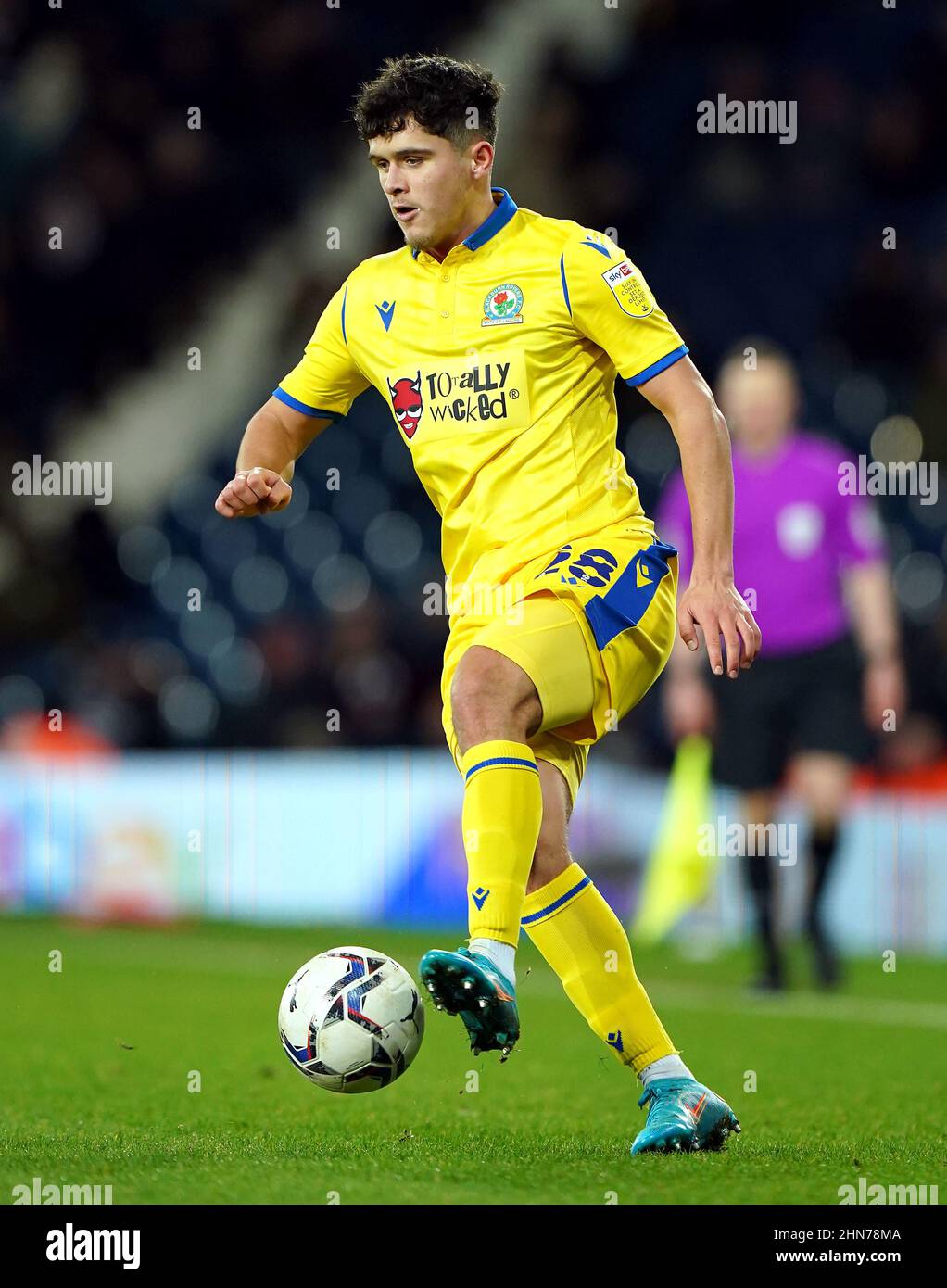 Blackburn Rovers' Ryan Giles during the Sky Bet Championship match at The Hawthorns, West Bromwich. Picture date: Monday February 14, 2022. Stock Photo
