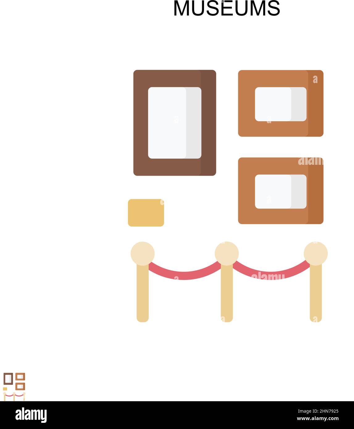 Interior museums Stock Vector Images - Alamy