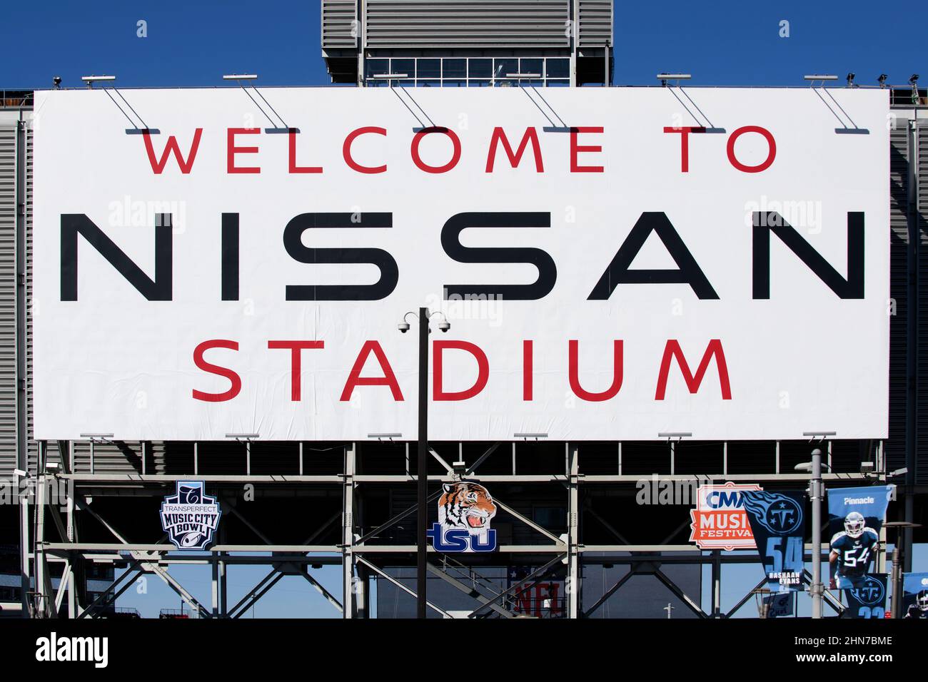 Nissan Stadium, Nashville, Tennessee Stock Photo