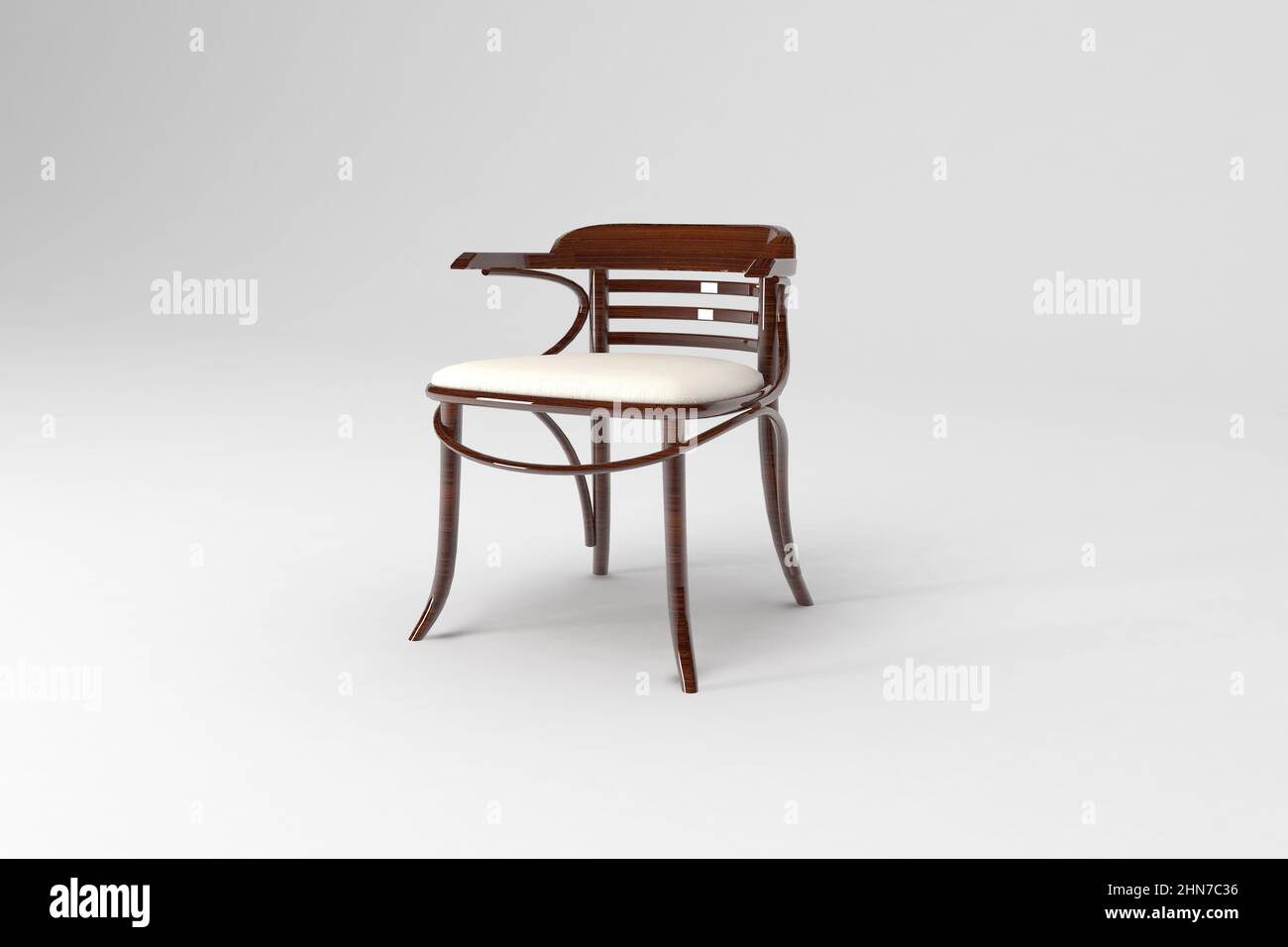 Marker Rendered Chair 3D rendered chair isolated on a white background Stock Photo - Alamy