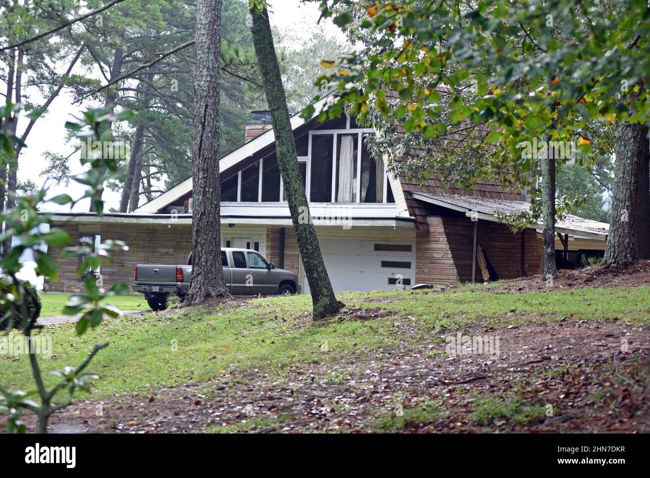 Atlanta, GA, USA. 13th Feb, 2022. Ozark Filming Locations, Byrd House, Flowery Branch GA on