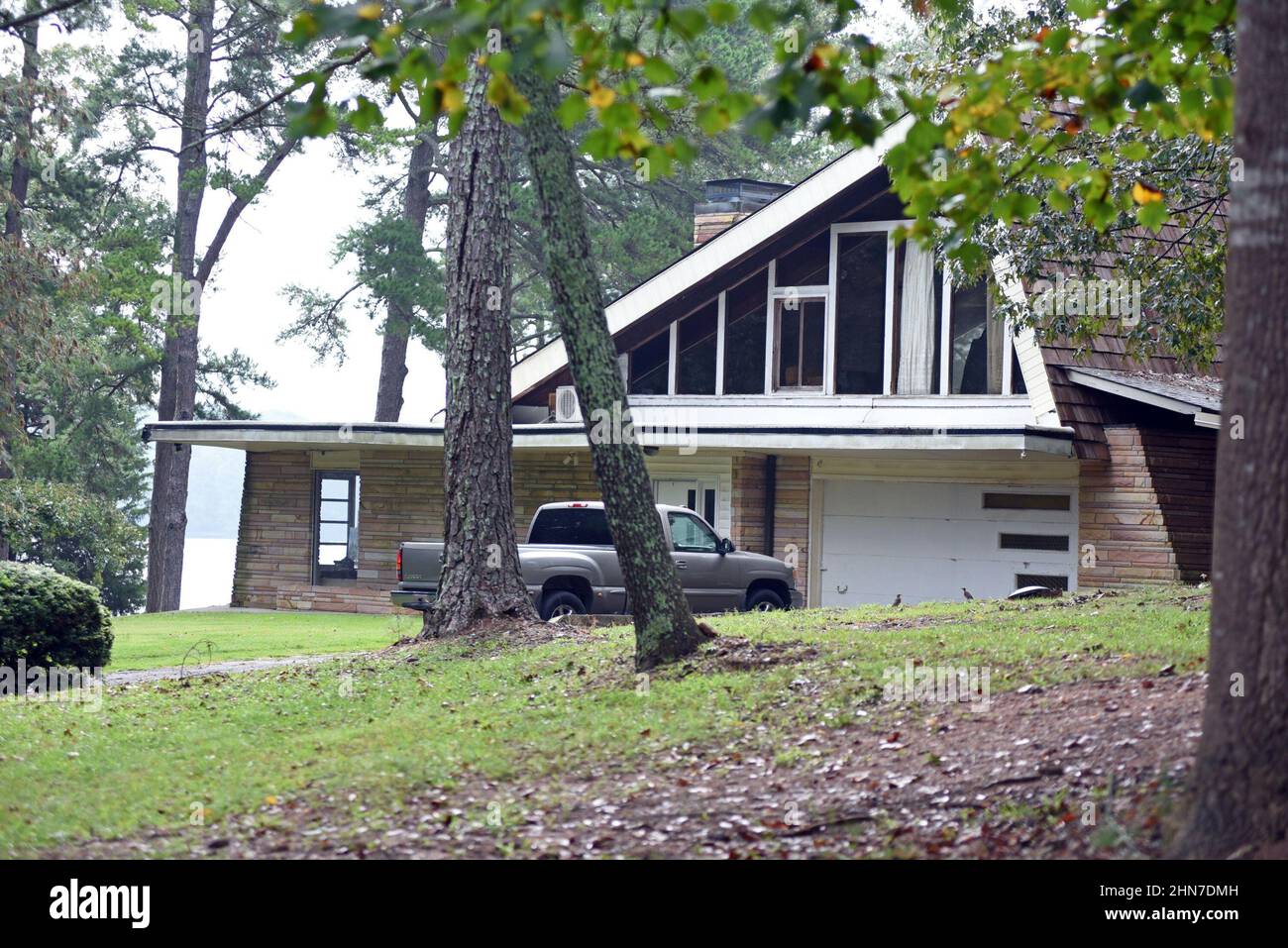 Atlanta, GA, USA. 13th Feb, 2022. Ozark Filming Locations, Byrd House, Flowery Branch GA on