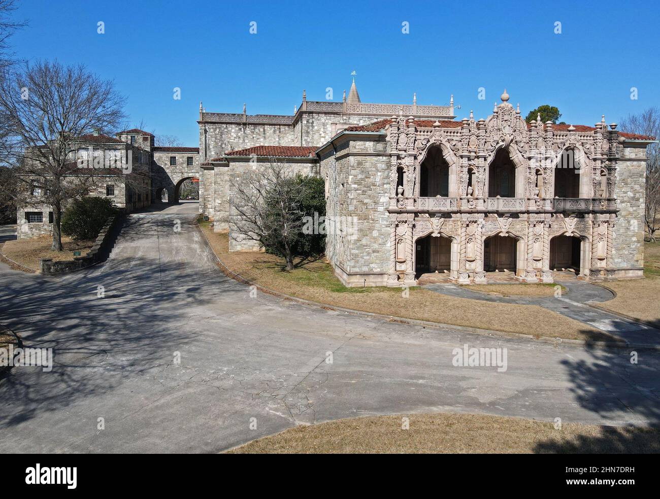 Atlanta, GA, USA. 13th Feb, 2022. Ozark Filming Locations, Omar Navarro Estate, Atlanta GA on